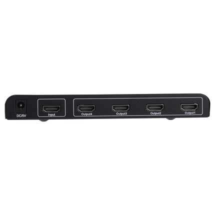 1080P 1x4 HDMI Splitter, 1.4 Version, EU Plug, 1x4 HDMI V1.3