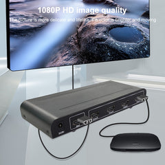 1080P 1x4 HDMI Splitter, 1.4 Version, EU Plug, 1x4 HDMI V1.3