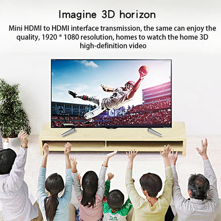 V1.4 1x2 Mini HDMI Amplifier Splitter, Support 3D & Full HD 1080P, V1.4