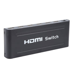 Full HD 1080P 5 Ports HDMI Switch with Remote Control & LED Indicator, With LED Indicator