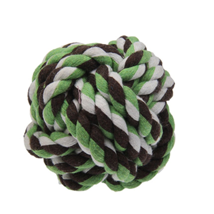 Cotton Rope Ball for Pets / Dog Cat Toy, Diameter 7.5cm (Random Color Delivery)
