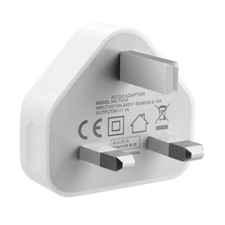 5V / 1A UK Plug USB Charger