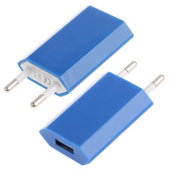 5V / 1A Single USB Port Charger Travel Charger, EU Plug, US Plug White, EU Plug Blue, EU Plug Magenta, EU Plug Dark Blue, EU Plug Black, EU Plug (Green), EU Plug Orange, EU Plug White