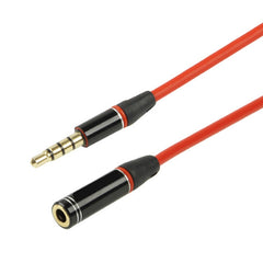 1.2m Aux Audio Cable 3.5mm Male to Female, Compatible with Phones, Tablets, Headphones, MP3 Player, Car/Home Stereo & More