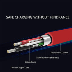 1.2m Aux Audio Cable 3.5mm Male to Female, Compatible with Phones, Tablets, Headphones, MP3 Player, Car/Home Stereo & More