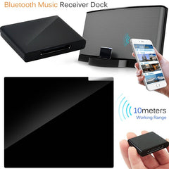 Wireless Bluetooth Music Receiver For iPhone 4 & 4S / (iPad 3) / iPad 2 / iPod  / Any Bluetooth Device, Bluetooth V2.1 Black, Bluetooth V2.1 White