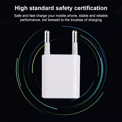 A2165 5V 1A Mini-Reiseladegerät mit Einzel-USB-Schnittstelle, US-Stecker, AU-Stecker, EU-Stecker, US-Stecker