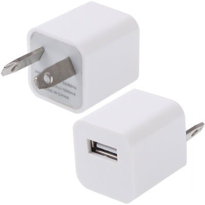 Cargador de viaje mini con interfaz USB única A2165 de 5 V y 1 A, enchufe de EE. UU., enchufe de Australia, enchufe de la UE, enchufe de EE. UU.