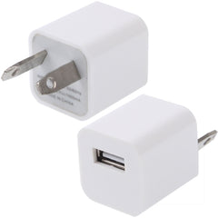 A2165 5V 1A Single USB Interface Mini Travel Charger, US Plug, AU Plug, EU Plug, US Plug