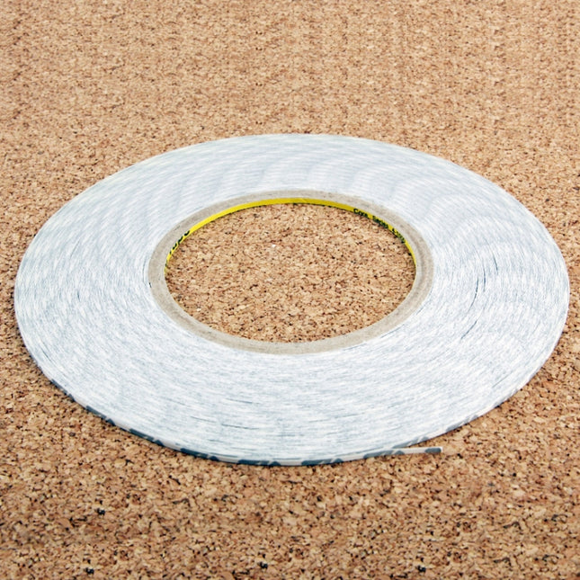 1mm Double Sided Adhesive Sticker Tape for iPhone / Samsung / HTC Mobile Phone Touch Panel Repair, Length: 50m, 1mm White, 1mm Black