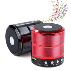 S28 Metal Mobile Bluetooth Stereo Portable Speaker with Hands-free Call Function, S28