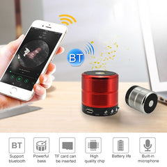 S28 Metal Mobile Bluetooth Stereo Portable Speaker with Hands-free Call Function, S28