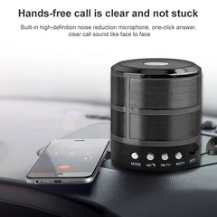 S28 Metal Mobile Bluetooth Stereo Portable Speaker with Hands-free Call Function, S28