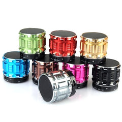 S28 Metal Mobile Bluetooth Stereo Portable Speaker with Hands-free Call Function, S28