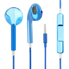 3.5mm Stereo Electroplating Wire Control Earphone for Android Phones / PC / MP3 Player / Laptops