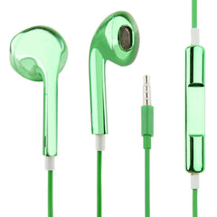 3.5mm Stereo Electroplating Wire Control Earphone for Android Phones / PC / MP3 Player / Laptops