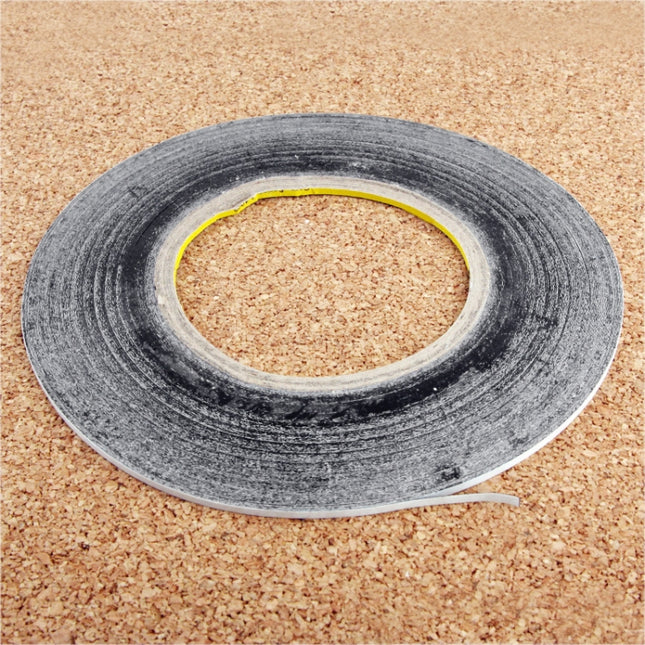 2mm Double Sided Adhesive Sticker Tape for iPhone / Samsung / HTC Mobile Phone Touch Panel Repair, Length: 50m, 2mm Black, 2mm White