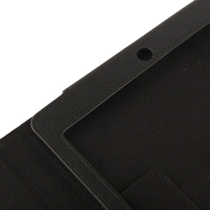 Litchi Texture Flip Ledertasche mit Halterung &amp; Sleep/Wake-up Funktion für iPad Air