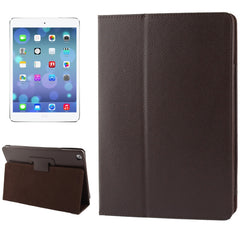 Litchi Texture Flip Leather Case with Holder & Sleep / Wake-up Function for iPad Air