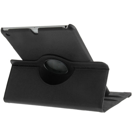 Litchi Texture 360 Degrees Rotation Leather Tablet Case with Holder for iPad Air / Air 2 / iPad 9.7 2017 / iPad 9.7 2018