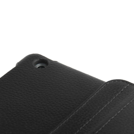 Litchi Texture 360 Degrees Rotation Leather Tablet Case with Holder for iPad Air / Air 2 / iPad 9.7 2017 / iPad 9.7 2018