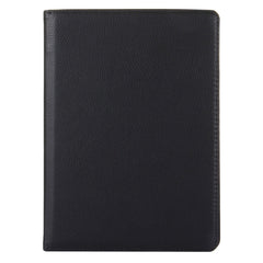 For iPad 9.7 (2018) & iPad 9.7 (2017) & Air 2 & Air 360 Degree Rotation Litchi Texture Leather Case with 2 Gears Holder