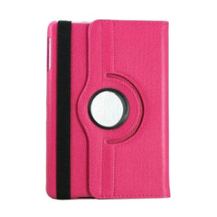 For iPad 9.7 (2018) & iPad 9.7 (2017) & Air 2 & Air 360 Degree Rotation Litchi Texture Leather Case with 2 Gears Holder