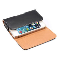 Crazy Horse Texture Vertical Flip Leather Case / Waist Bag with Back Splint for iPhone 5S