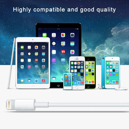 USB to 8 Pin Sync Data Charging Cable, Cable Length: 3m, 3m