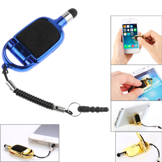 5 in 1 Multi-functional High-Sensitive Capacitive Stylus Pen / Touch Pen with Mobile Phone Holder