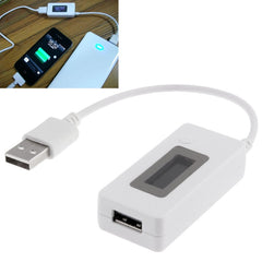 KCX-017 Mini comprobador de capacidad de energía móvil, voltaje USB - KCX-017 Blanco