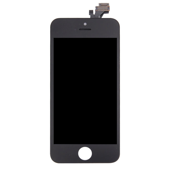 LCD Screen with Frame for iPhone 5, 3 in 1 for i5 Black