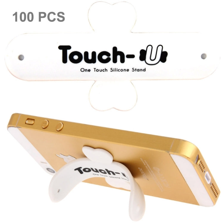 100 piezas de soporte de silicona universal Touch-u One Touch