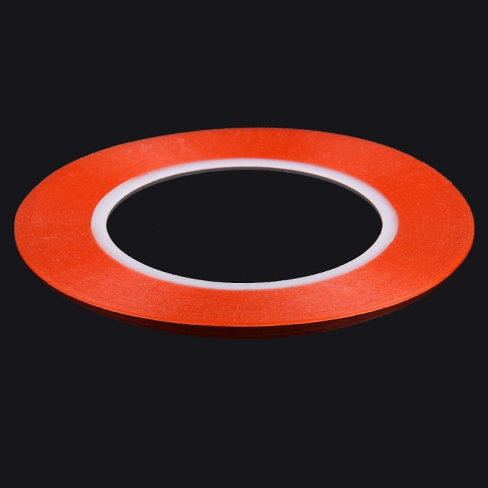 1mm Width Double Sided Adhesive Sticker Tape for iPhone / Samsung / HTC Mobile Phone Touch Panel Repair, Length: 25m, Width: 1mm(Red)