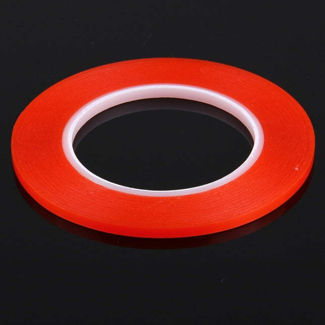5mm Width Double Sided Adhesive Sticker Tape for iPhone / Samsung / HTC Mobile Phone Touch Panel Repair, Length: 25m, Width: 5mm(Red)