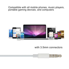 3.5mm Wired Earphone for Android Phones / PC / MP3 Player / Laptops, Cable Length:1.2m