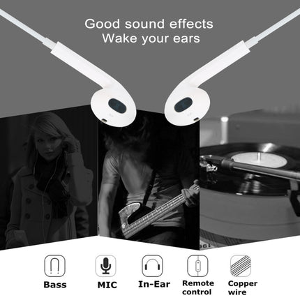 3,5 mm kabelgebundener Kopfhörer für Android-Telefone/PC/MP3-Player/Laptops, Kabellänge: 1,2 m.