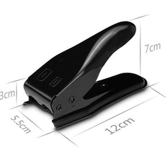 Dual Nano Sim Cutter for iPhone / Samsung / Huawei / Xiaomi  (With Nano SIM to Micro SIM Card Adapter + Nano SIM to Standard SIM Card Adapter + Micro SIM to Standard SIM Card Adapter + Sim Card Tray Holder Eject Pin Key Tool), Dual Nano Sim Cutter