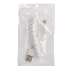 USB Sync Data / Charging Coiled Cable for iPhone, iPad