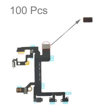 100 PCS Sponge Foam Pad for iPhone 5S Power Button Flex Cable, For 5S Power Flex Cable