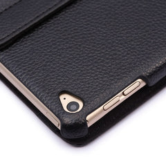 360 Degree Rotation Litchi Texture Flip Leather Case with 2 Gears Holder for iPad Air 2, For iPad Air 2