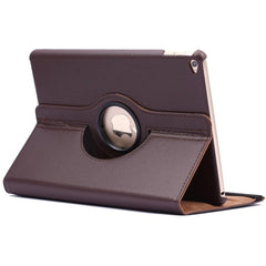 360 Degree Rotation Litchi Texture Flip Leather Case with 2 Gears Holder for iPad Air 2, For iPad Air 2