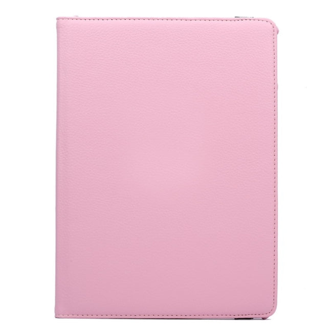360 Degree Rotation Litchi Texture Flip Leather Case with 2 Gears Holder for iPad Air 2, For iPad Air 2
