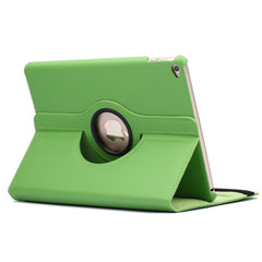 360 Degree Rotation Litchi Texture Flip Leather Case with 2 Gears Holder for iPad Air 2, For iPad Air 2