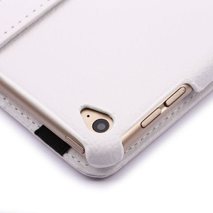360 Degree Rotation Litchi Texture Flip Leather Case with 2 Gears Holder for iPad Air 2, For iPad Air 2