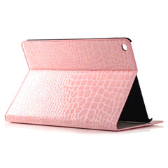 Crocodile Texture Horizontal Flip Leather Case with Holder & Card Slots & Wallet for iPad Air 2