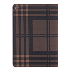 Plaid Texture Leather Case with Holder & Card Slots & Money Pocket for iPad Air 2