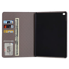 Plaid Texture Leather Case with Holder & Card Slots & Money Pocket for iPad Air 2