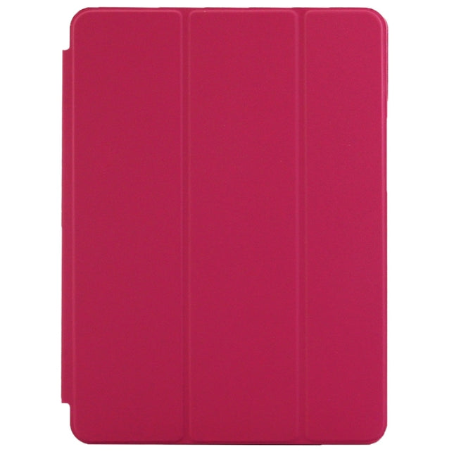3-fold Naturally Treated Smart Leather Case with Sleep / Wake-up Function & Holder for iPad Air 2