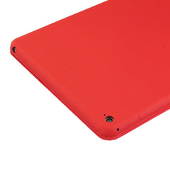 3-fold Naturally Treated Smart Leather Case with Sleep / Wake-up Function & Holder for iPad Air 2